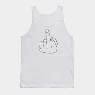 The Big Middle Finger Tank Top